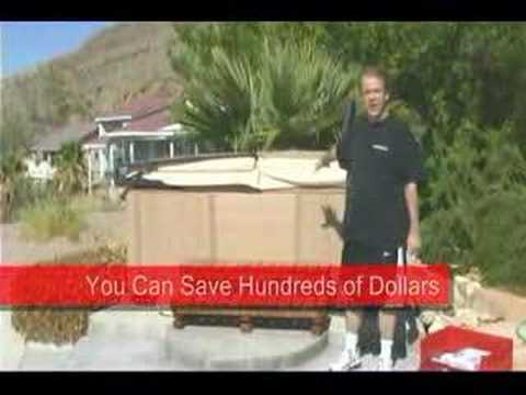 how to drain spa pool