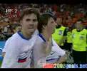 Goal for Russia - Andrei Arshavin 116' (1-3)  Netherlands - Russia 1-3  
