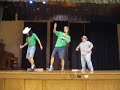will mr. mike escape traffic and make the talent show in time?  see if the cuero connexion and big johnny j can roll it by themselves in the 1st live performance for the rappin' trio while they express what it's like havin' so many rhymez.

true freestyle for the final 3 minutes ice the performance.  yo, we couldn't have done it without audience participation! thanks ya'll!

lyrics:
(1st verse)
yo i'm mr. mike i'm the rappin sensation
they playing my rhymes now on every station
the doctor of rappin' yo the true md
you can't be feelin' sick when i bring this melody
my tunes are so fly, you be jumping in the sky
my lyrics are flowing don't even have to try.
i'm the tiger woods of rapping, air jordan of rhyme
if i were a scientist yo, they'd call me einstein.

yo my rhymes are so fat,
i hit em out with a bat!
parkin' it like my bros,
the houston astros.

(2nd verse)
yo the name's j-riz, heard through the nation
eardrums be shakin', eustations be quakin'
250 gigabytes of rom can't hold my song
nor 2 gigs of ram nor a 3 ton van.
other rappers claim to have more rhymes than me
but no one can compare with my rappin qi.
i even got a degree for rappin, what you don't believe?
just ask big johnny j and mr. m-i-k-e.

yo this is my time, 
you talk you get a fine.
put down a mil to big johnny j, 
straight to jail if you don't pay!

(3rd verse)
the ceo of rhyme yo a lyrical genius
they playing my tunes now from earth to venus
without fail, my rhymes yo they never go stale
i use raps to post bail for my homeys in jail
yo my rhymes be so heavy let me tell you a tale 
last time i got weighed, my rhymes broke the scale 
my raps be hardcore, yo they pack a punch
other's rapper's rhymes, yo i eat them for lunch!

so many rhymes, some say a million
yo check out our label, it's a hundred billion trillion!

(final chorus x2)
the bayou city rhymes, it's a sign of the times
playin' our song from france to hong kong.
spreading the word, preach the gospel of rhyme
it's an ensign to the nations, and the lyrics divine.

(freestyle topics include barack obama, food, and spaghetti)