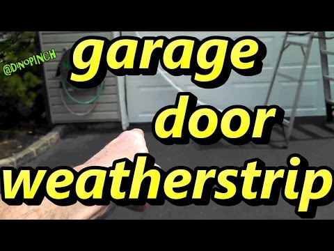 how to install a garage door video