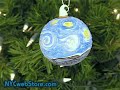 Van Gogh Glass Ornament Manele-Gratis.net