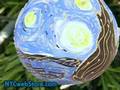 Van Gogh Glass Ornament