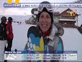 au programme : les y�tis de l'alpe d'huez rencontre une �quipe canadienne pour un match amical, balade dans les airs avec patrice drevet au dessus de la stat...