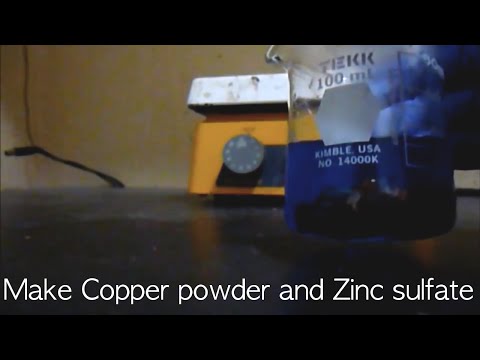 how to dissolve zinc sulfate