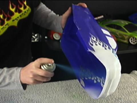 how to paint rc car