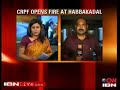 CRPF Firing at peaceful protestors in Habba Kadal...