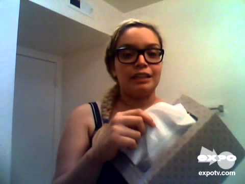 how to remove kleenex from washed clothes