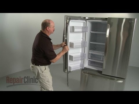 how to replace lg refrigerator door gasket