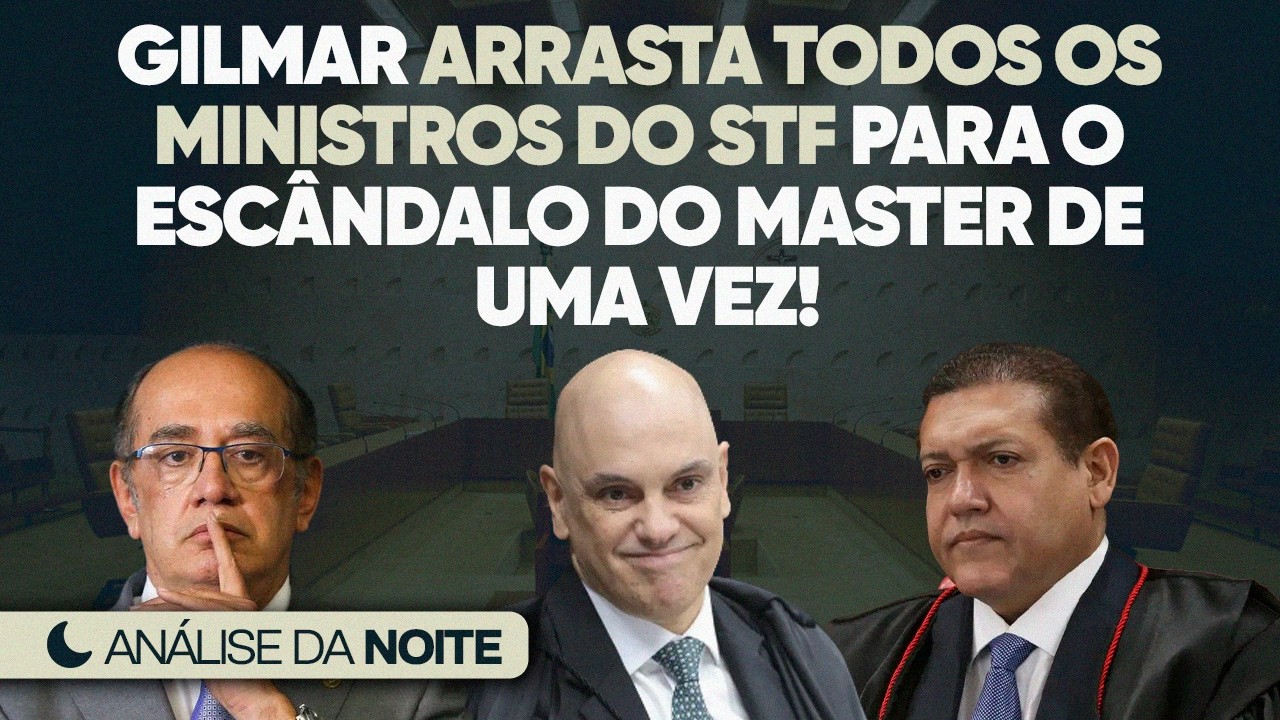 🚨 Gilmar Faz Pedido Para Investigar STF Inteiro no Master!