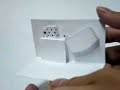 3d bussines card zippo prototype