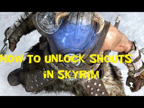 how to shout in skyrim xbox