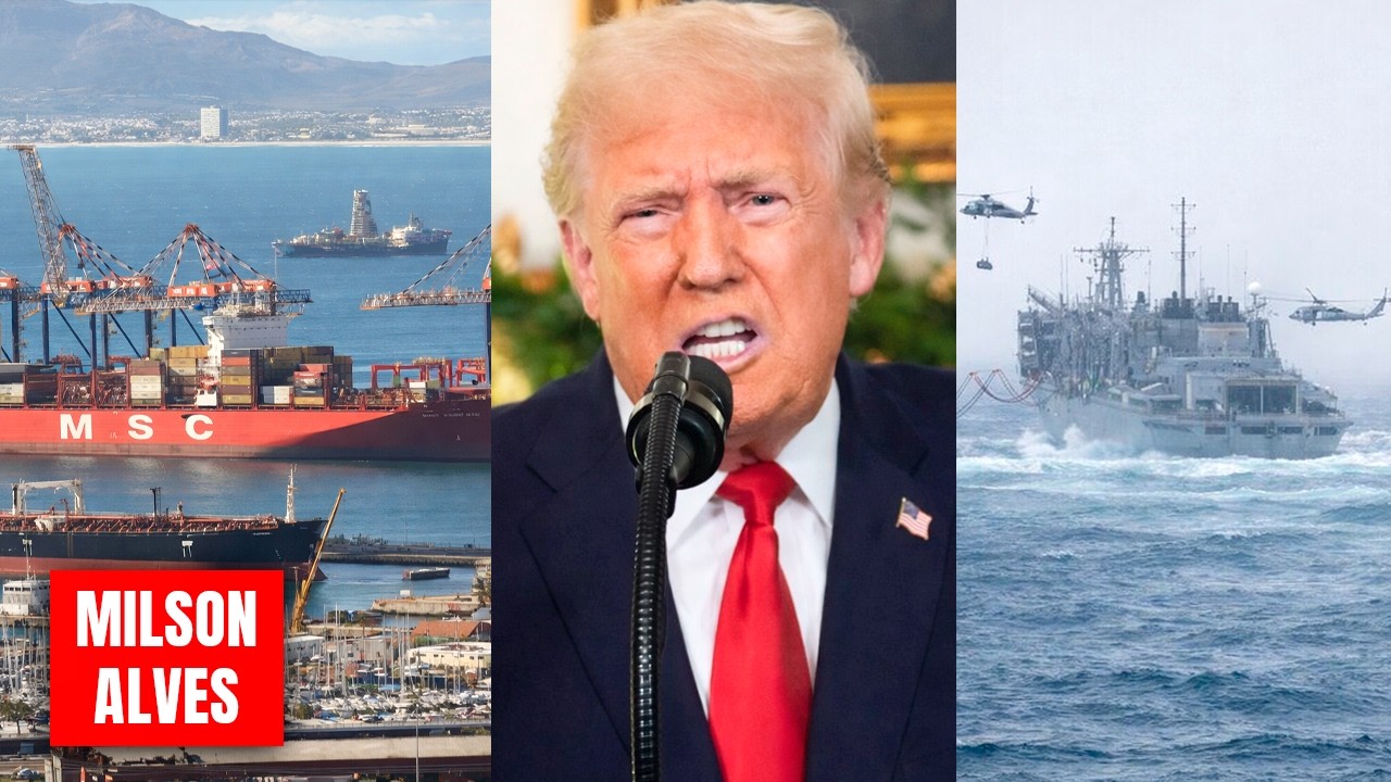 ÚLTIMAS: TRUMP quebra o silêncio após IRÃ ABRIR Ormuz