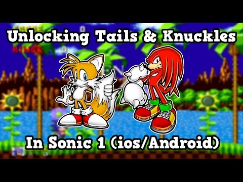 how to unlock knuckles in sonic 1