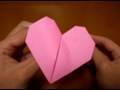origami beating heart