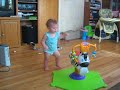 Grace (12 months) is walking quite well now, and here is some video footage of that :D