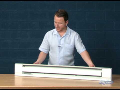 how to vent baseboard heater