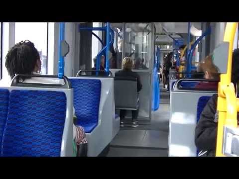 Traveling through Amsterdam by Bus, ferry, metro, tram and walking