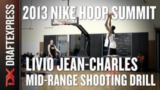 Livio Jean-Charles - Mid-Range Shooting Drill - 2013 Nike Hoop Summit