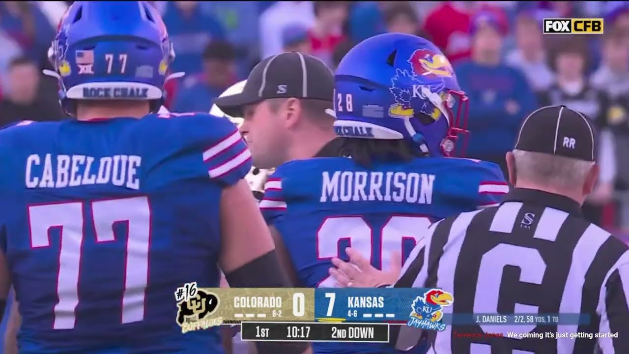 #16 Colorado vs Kansas Full Game HD NCAAF 11/23/2024