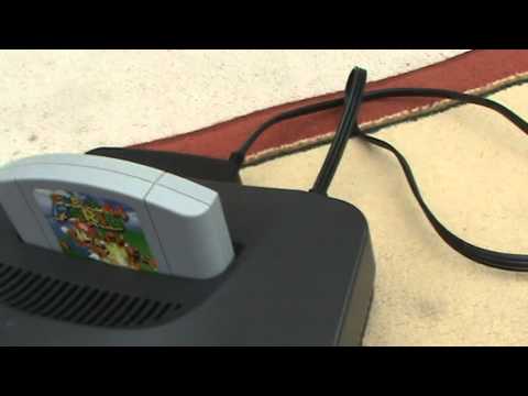 how to hook up a nintendo 64 with rf adapter