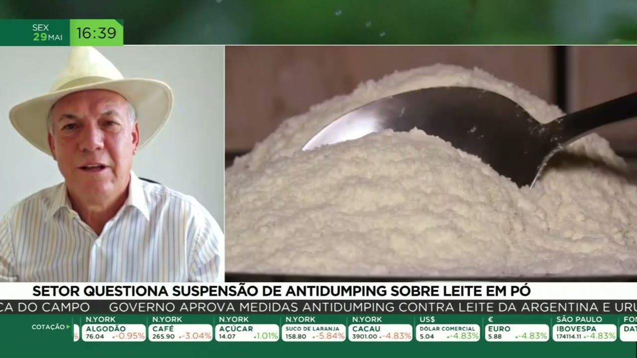 Setor questiona suspensão de antidumping sobre leite em pó