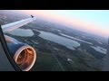 Gorgeous Sunrise!!! Beautiful HD A321 Takeoff From Orlando!!!