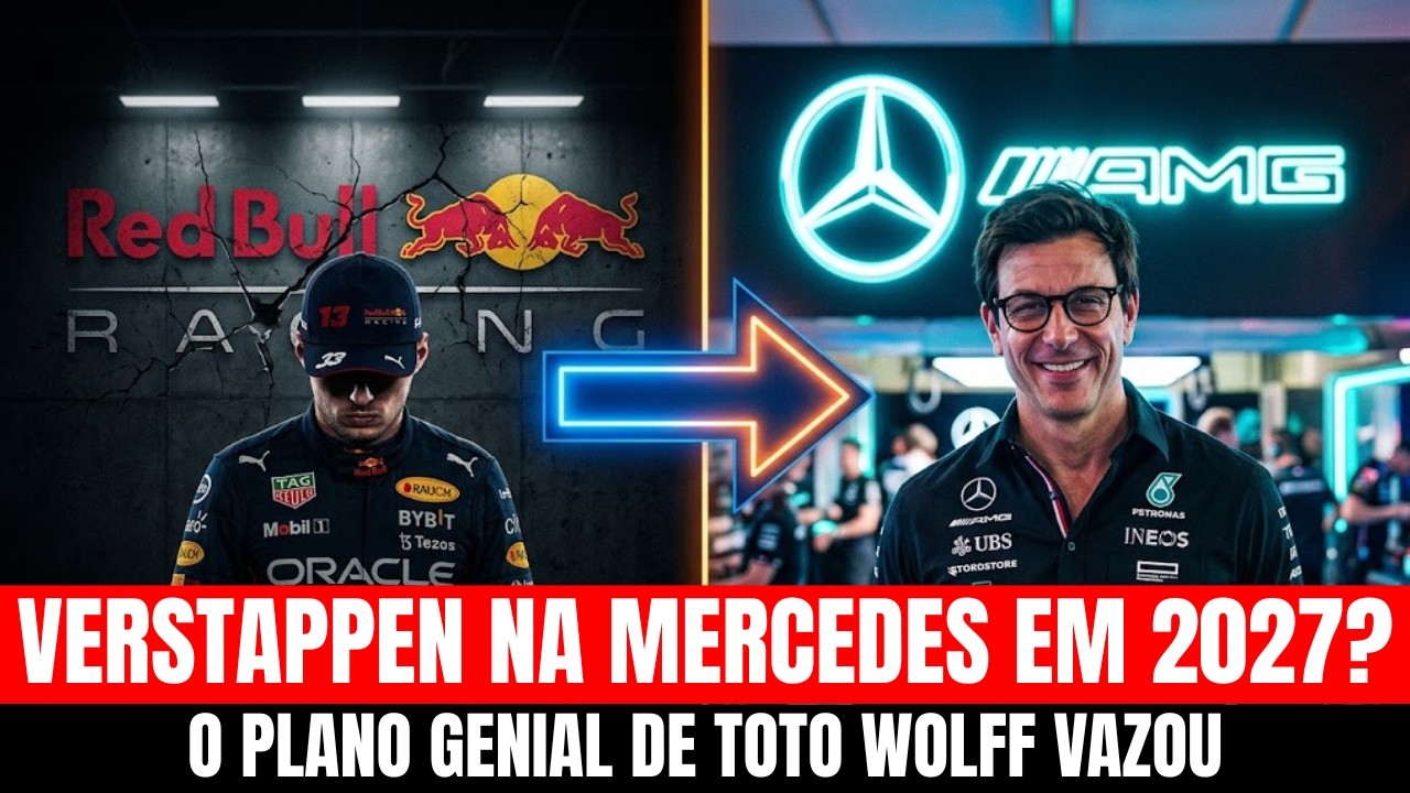 A REUNIÃO VAZOU: Max Verstappen na Mercedes em 2027?