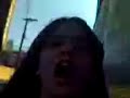 Eu e a Nat�lia a caminho do shopping