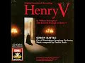 from henry v (1989), starring kenneth branagh. this truly is epic music. conducted by simon rattle.