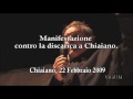 Manifestazione a Chiaiano, 22 Febbraio 2009 - Prof. Dott. Geraldo Ciannella e Beppe Grillo