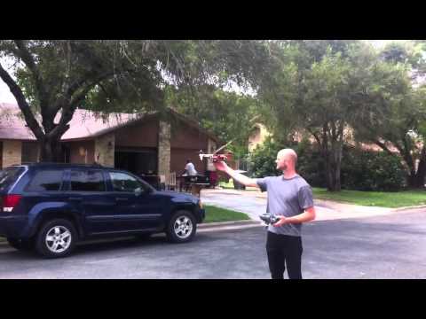 bugilt - http://www.hobbytown.com/Austin_N-TX/ Tio Dave (bugilt) demonstrates the stability and ease of flight of the new DJI Quad copter.