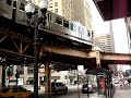 Chicago Lake St. CTA L train Chicago Lake St. CTA L train