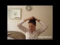 HAIR: Quick EasyPeasy 3 Minute Elegant Bun Updo