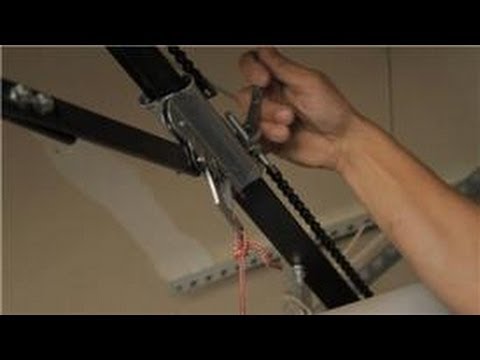 how to tension a b&d roller door