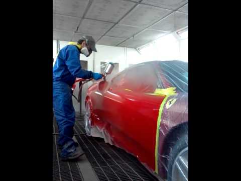 How to paint a Ferrari 430