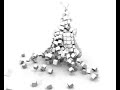Blender 3D physics cube explode