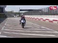 Cursus motor rijden op een circuit
