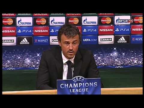 Luis Enrique: “Tengo confianza ciega en todos mis jugadores”