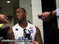 Marcus Ginyard post game interview UNC vs Arkansas