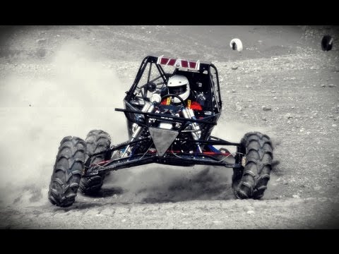 Custom - Hand made cbr 929 mini buggy doing some crazy jumps at a Formula Offroad event in Sweden! off road extreme insane hill climb.