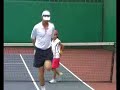 Tennis Warm Up - Two Lines Drill Tennis Warm Up - Two Lines Drill