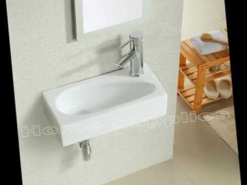how to install a wall hung bathroom sink