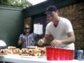Amateur hot dog eating contest
