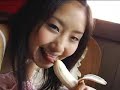JapansHotties.blogspot.com Extremely horny asian Japanese girl begs to suck cock but all she gets is a banana, which she works like a five dollar hooker. Very hot video! Please rate and comment!