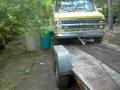 M35A2C with Garwood Winch loading an 84 Chevy Van