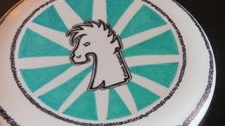 Doodle with me #2 - Frisbee Time Lapse - Darkhorse ft. BrodieSmith21