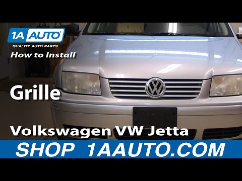 How To Install Replace Grille Volkswagen VW Jetta 99-04 1AAuto.com