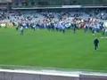 Hooligans at AGF footballgame