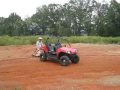 Sit and Steer behind drive-by-wire Polaris RZR