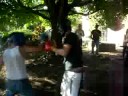 Ben [Blue] vs Brad [Red] uhhh boxing?  Part 1.
